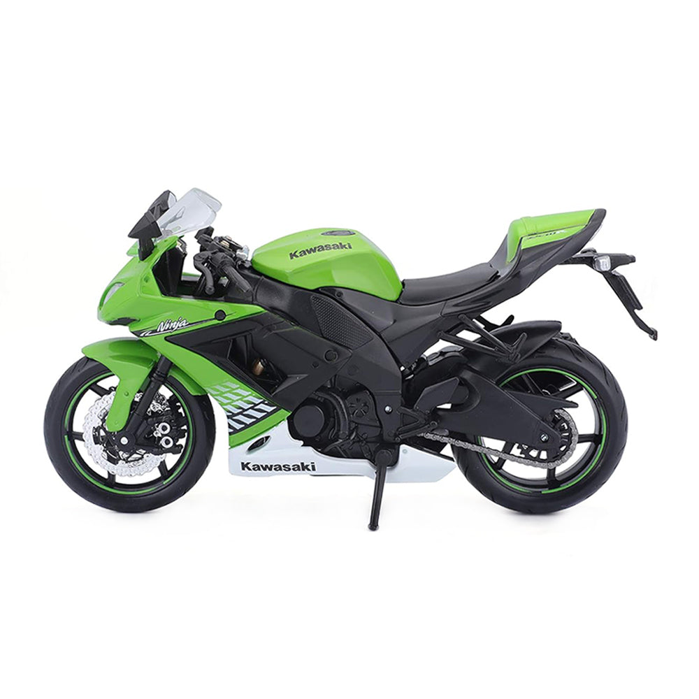 Maisto 1:12 Scale Kawasaki Ninja ZX 10R Diecast Motorcycle Model Toy