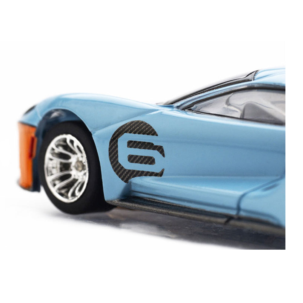AFX Mega G+ Ford GT Hertage Gulf #6 HO Scale Slot Car Model