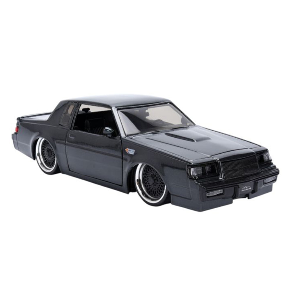 Jada 1:24 Scale Pink Slips 1987 Buick Grand National Black Diecast Car