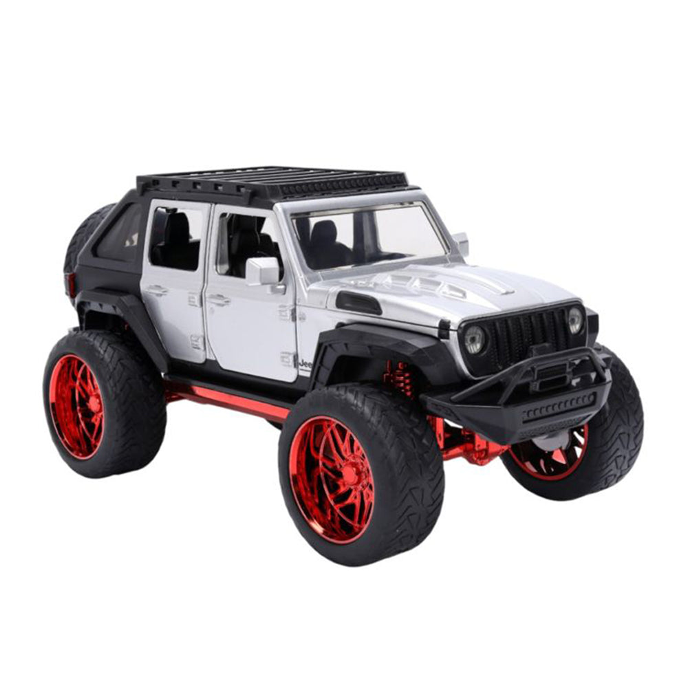 Jada 1:24 Scale Pink Slips 2023 Jeep Wrangler Diecast Vehicle