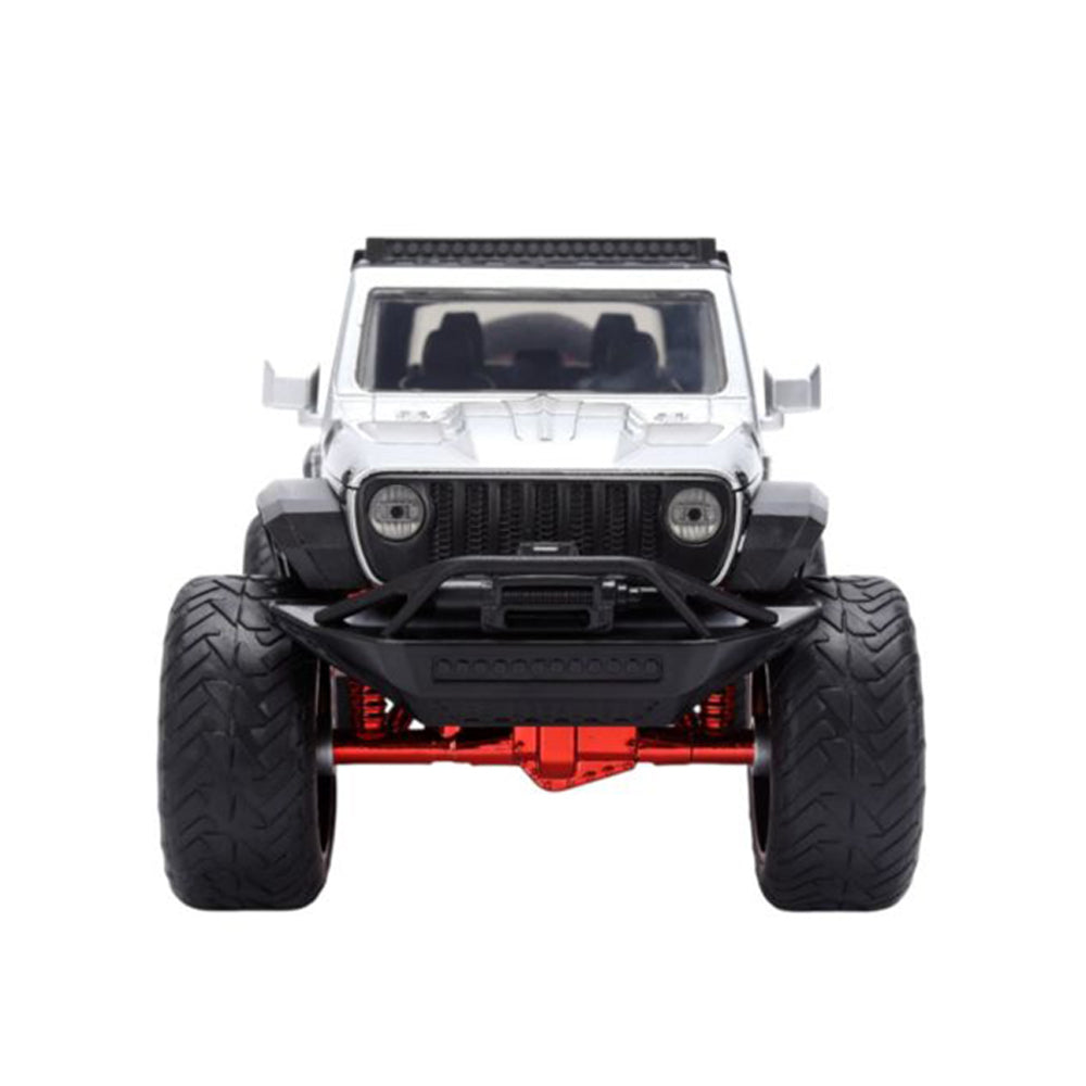 Jada 1:24 Scale Pink Slips 2023 Jeep Wrangler Diecast Vehicle