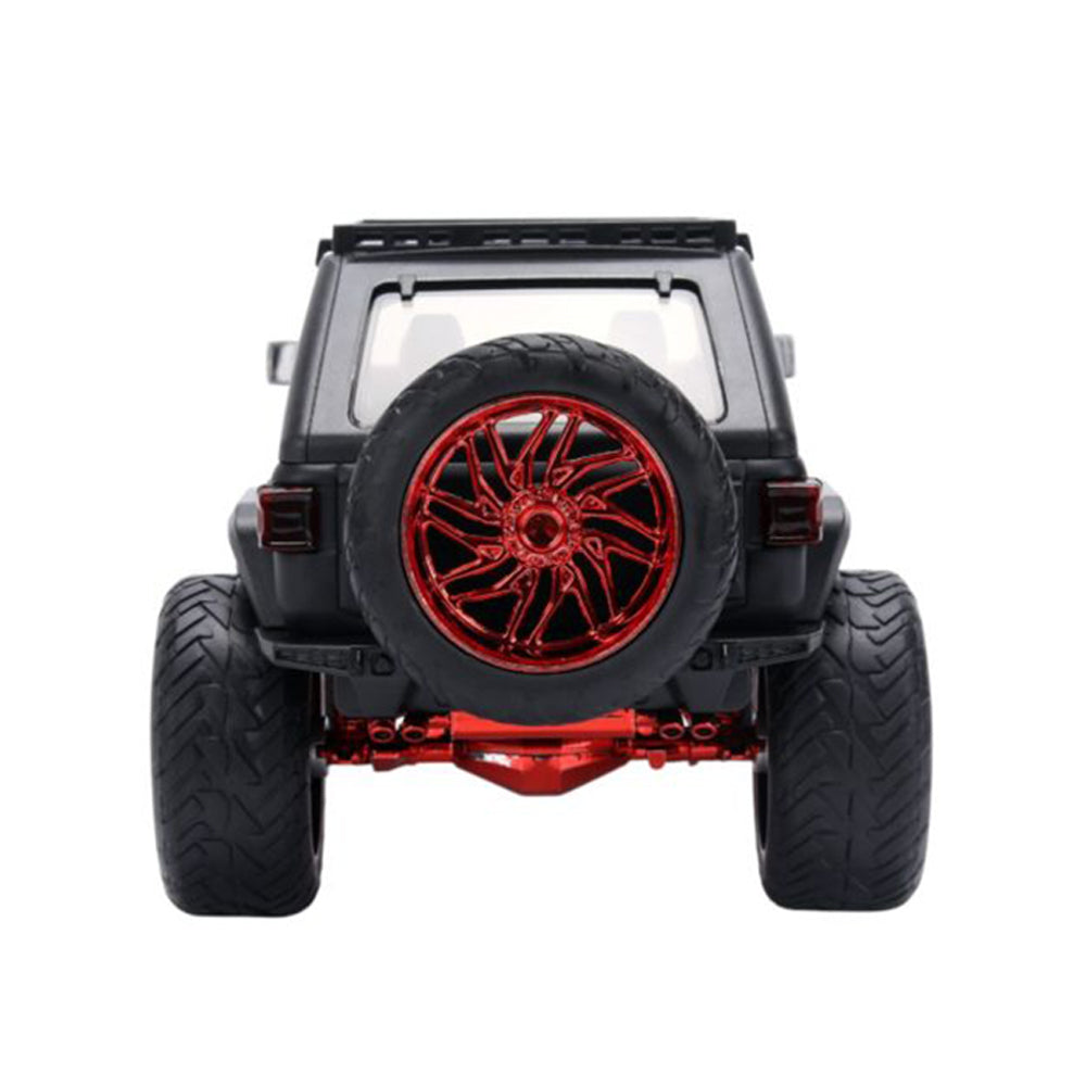 Jada 1:24 Scale Pink Slips 2023 Jeep Wrangler Diecast Vehicle