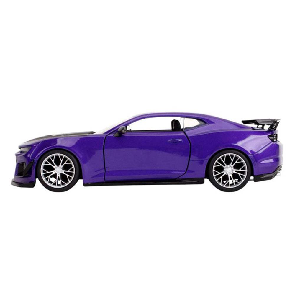 Jada 1:24 Scale Pink Slips 2024 Chevrolet Camaro ZL1 1LE Purple Diecast Car