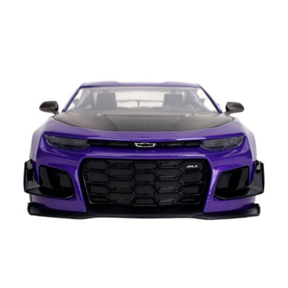 Jada 1:24 Scale Pink Slips 2024 Chevrolet Camaro ZL1 1LE Purple Diecast Car