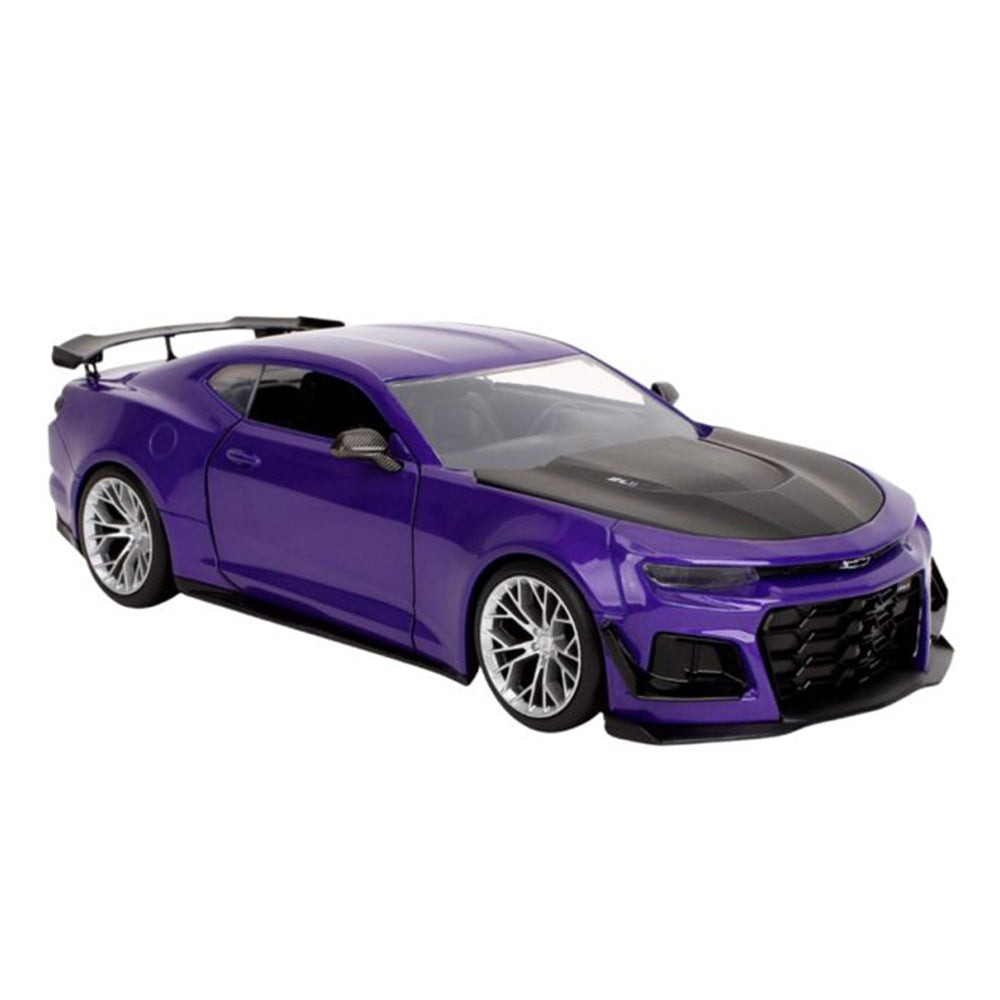 Jada 1:24 Scale Pink Slips 2024 Chevrolet Camaro ZL1 1LE Purple Diecast Car