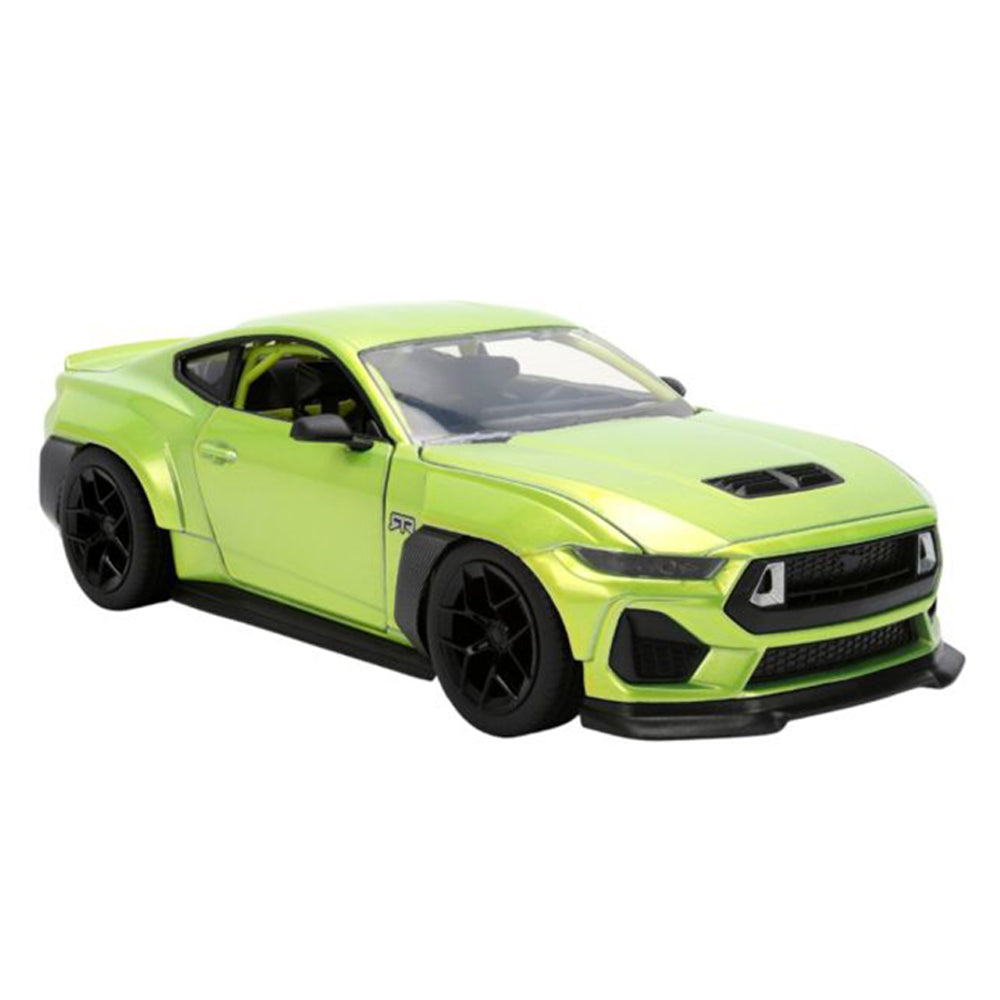 Jada 1:24 Scale Pink Slips 2025 Ford Mustang RTR Spec 5-D Green Diecast Car