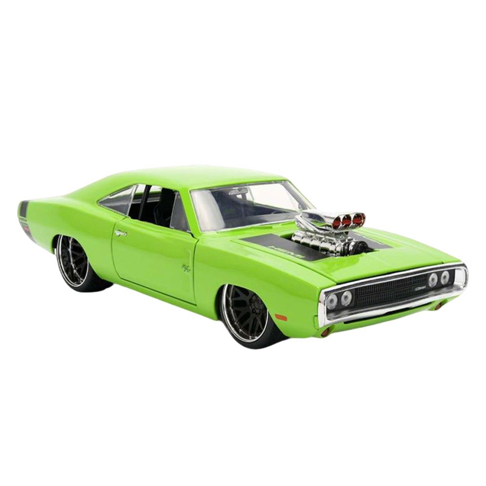 Jada 1:24 Scale Big Time Muscle 1970 Dodge Charger R/T Green Diecast Car