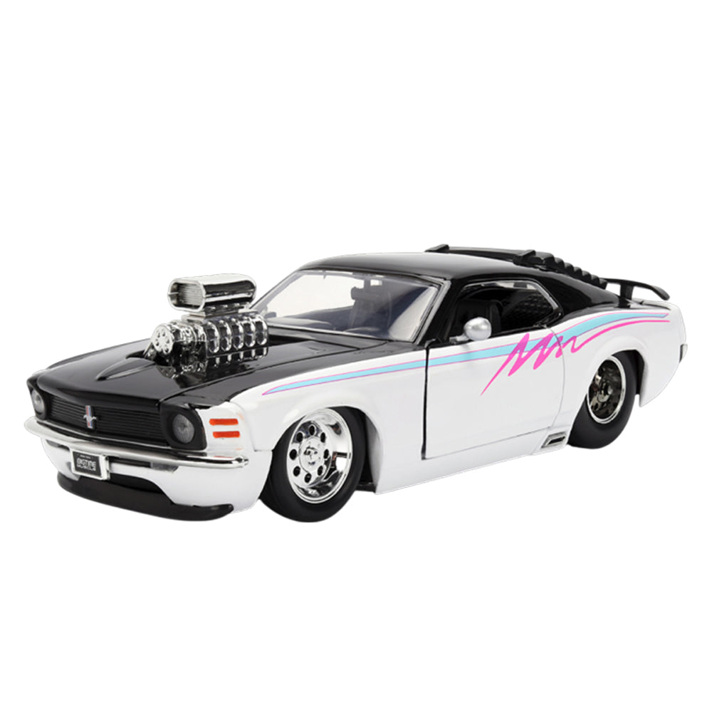 Jada 1:24 Scale Big Time Muscle 1970 Ford Mustang Boss 429 Diecast Vehicle