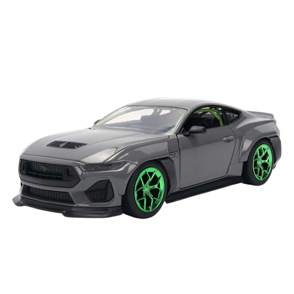 Jada 1:24 Scale Big Time Muscle Ford Mustang RTR Green Wheels Diecast Car