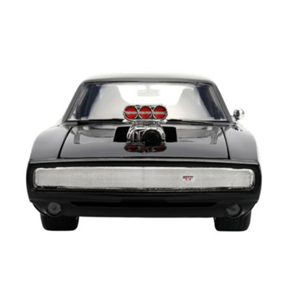 Jada 1:24 Scale Fast & Furious 1970 Dodge Charger Street Black Diecast Car