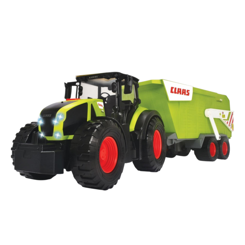 Dickie Toys CLAAS Farm Tractor & Trailer Sound & Light Vehicle Model