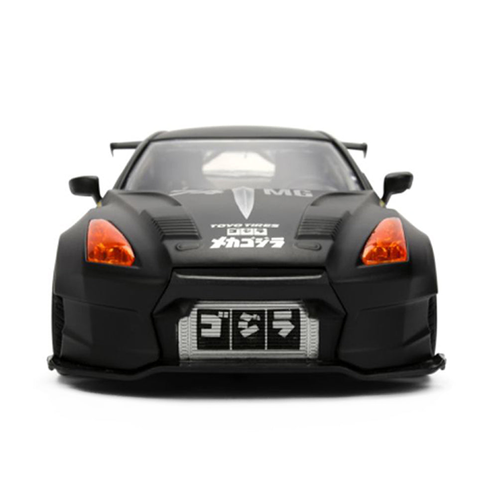 Jada 1:24 Scale Godzilla 2009 Nissan GT-R R35 Ben Sopra Diecast Vehicle