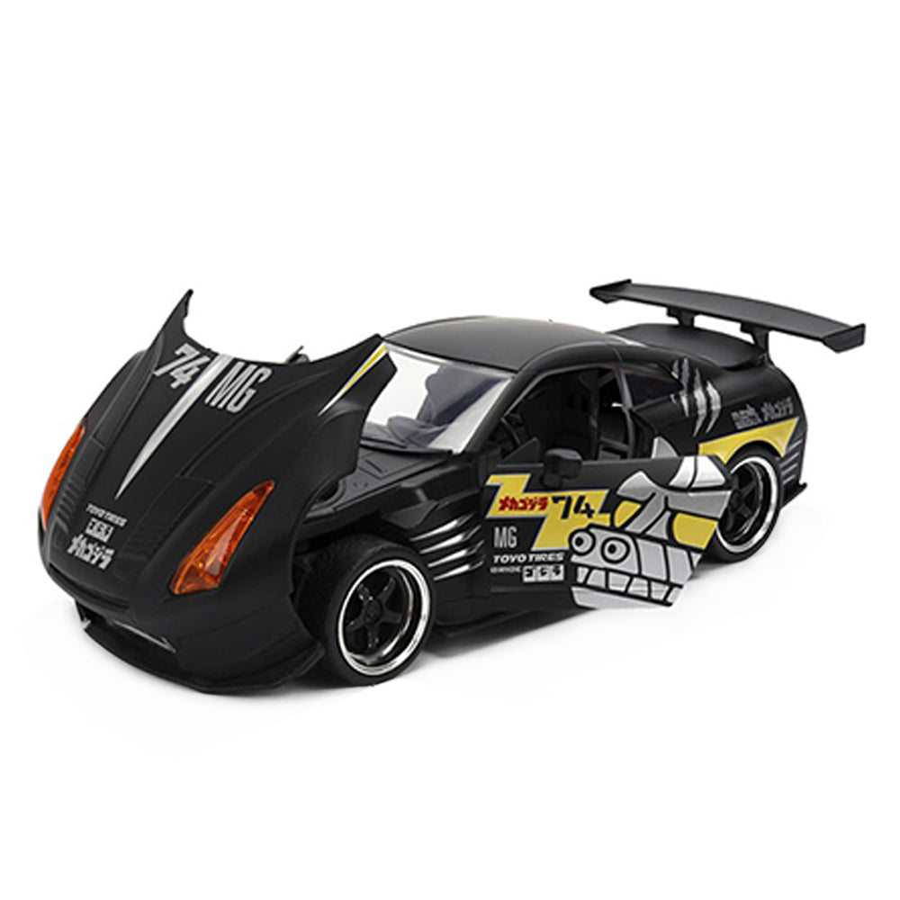 Jada 1:24 Scale Godzilla 2009 Nissan GT-R R35 Ben Sopra Diecast Vehicle