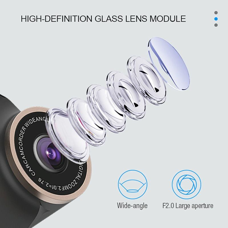 1080p Hd Night Vision Wifi Driving Recorder with In-car Camera - 3.16 Inch