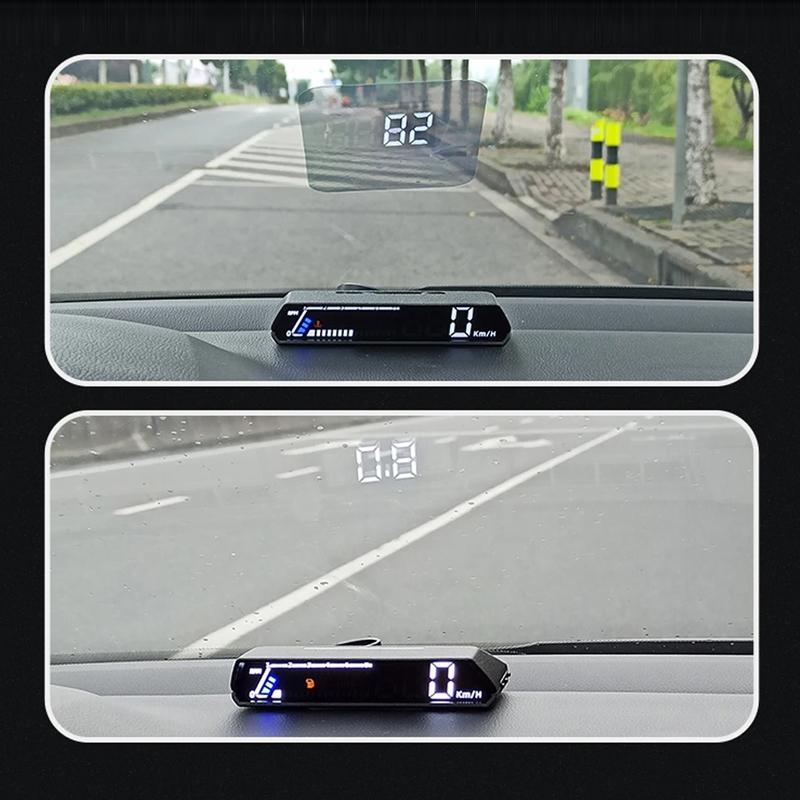 Vehicle Obd Head Up Display Multi Function Instrument For Oil Temp & Gearbox Monitoring - S101