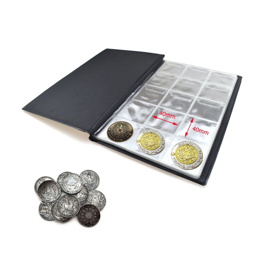 150 Holders Pockets Collection Book Coin Collecting Money Penny Storage Album