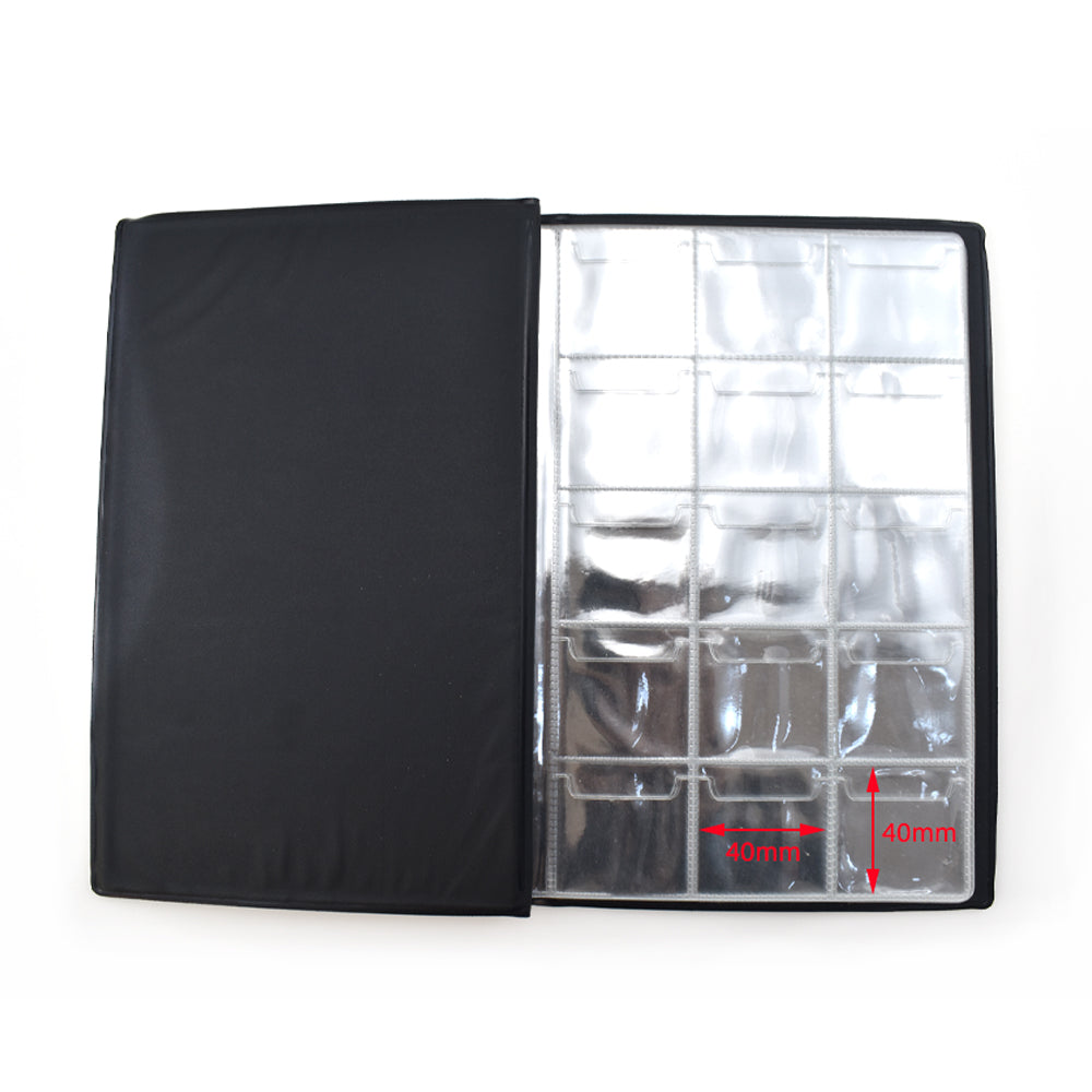 150 Holders Pockets Collection Book Coin Collecting Money Penny Storage Album