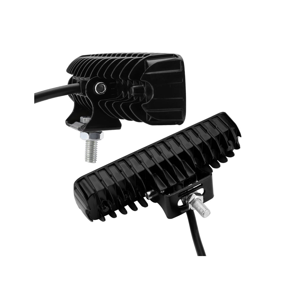 2 x 6 Inch 18W LED Work Light Bar Driving Lamp Flood Truck Offroad Mining UTE 4WD