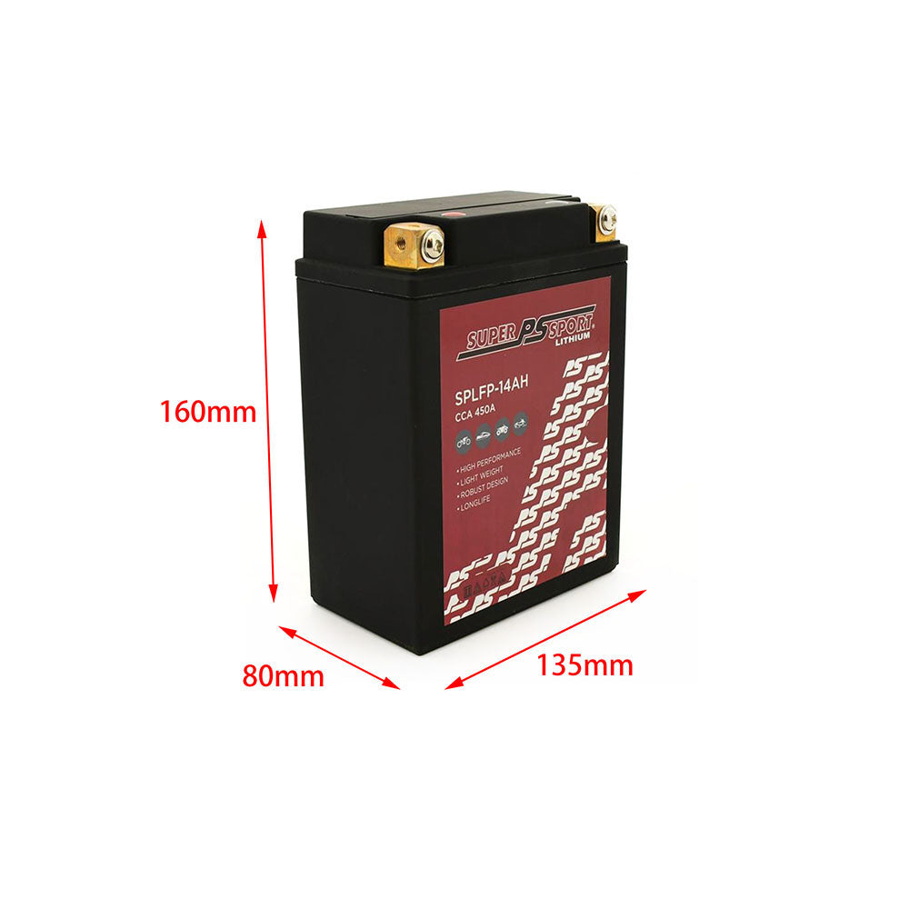 Power Sonic Super Sport Lithium Battery 12V Fit Polaris ACE 570 EFI Kawasaki Suzuki Yamaha Honda etc.