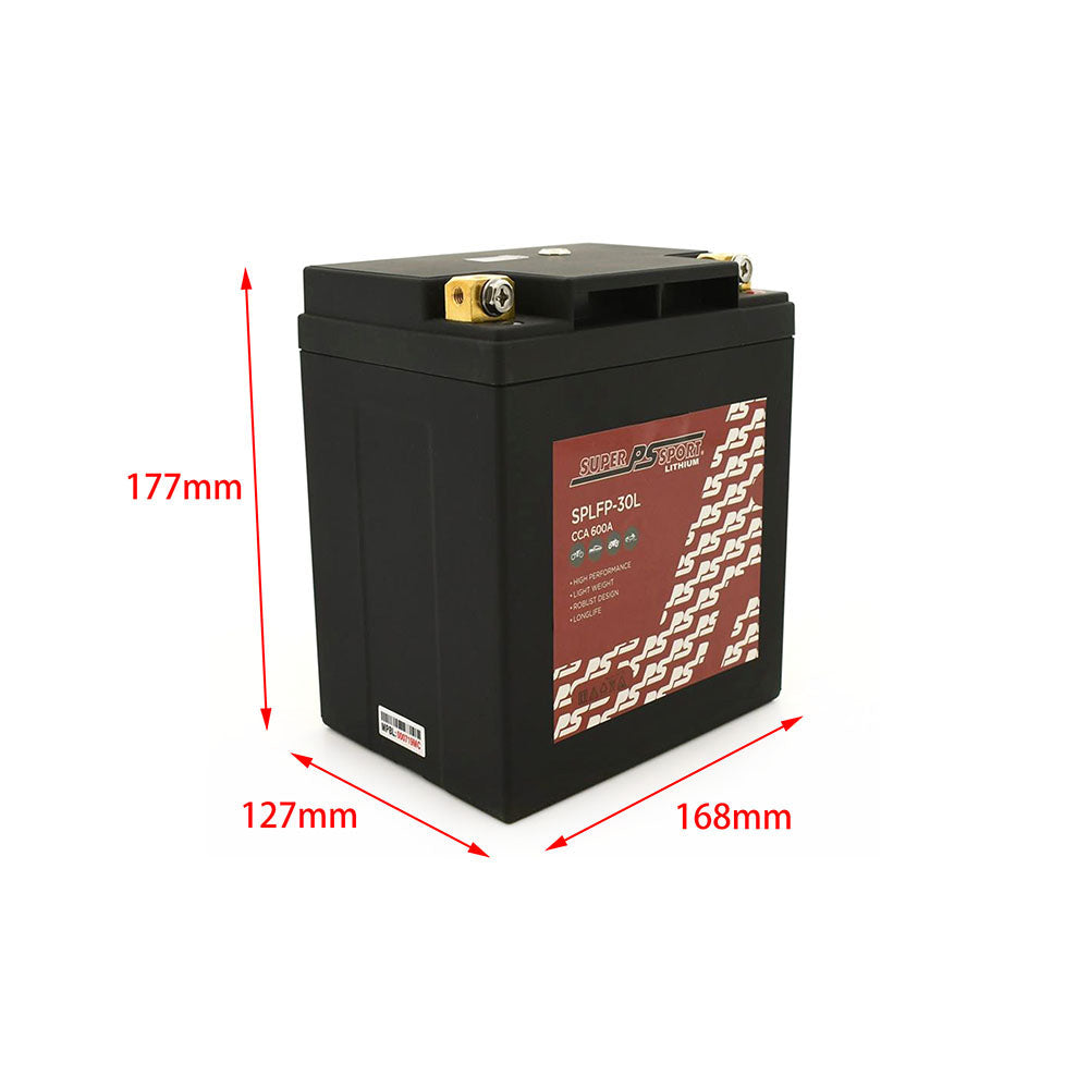 Power Sonic Super Sport Lithium Battery 12V Fit BMW R80 R80RT 800cc Ducati Harley-Davidson Moto Guzzi etc.