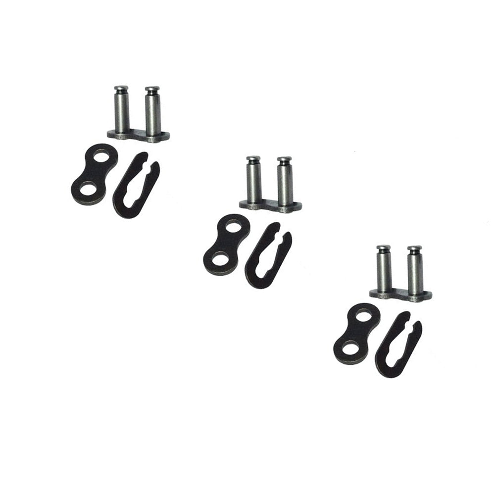 3Pcs Motorcycle JLC-60H NON Ring Master Joint Joining Link Clip Type For #60 Chain