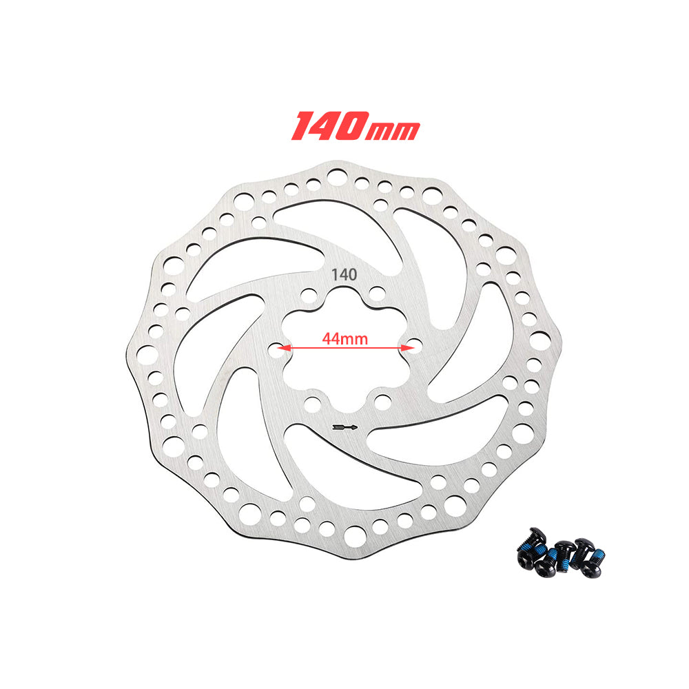1X 140mm Mountain Bike Bicycle Hydraulic Disc Brake Rotor +6x Bolts AU Stock