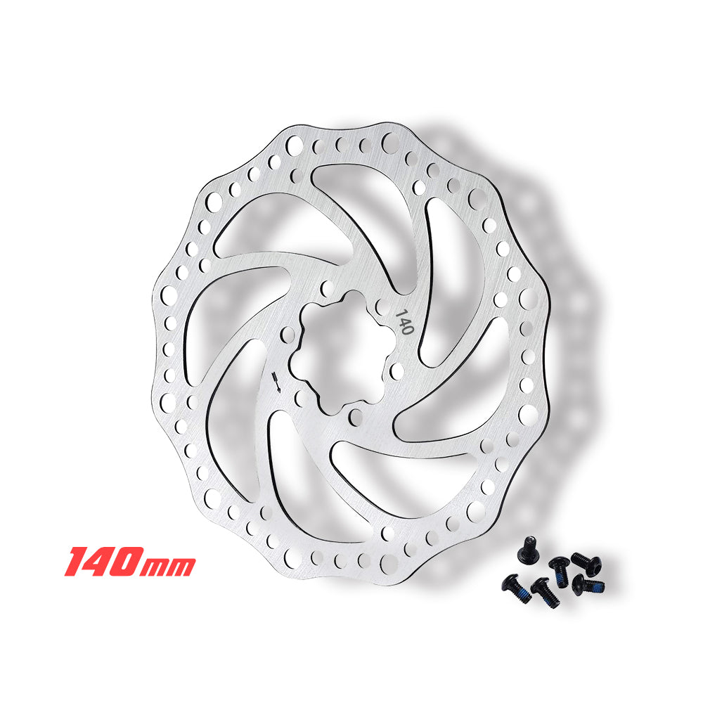 1X 140mm Mountain Bike Bicycle Hydraulic Disc Brake Rotor +6x Bolts AU Stock