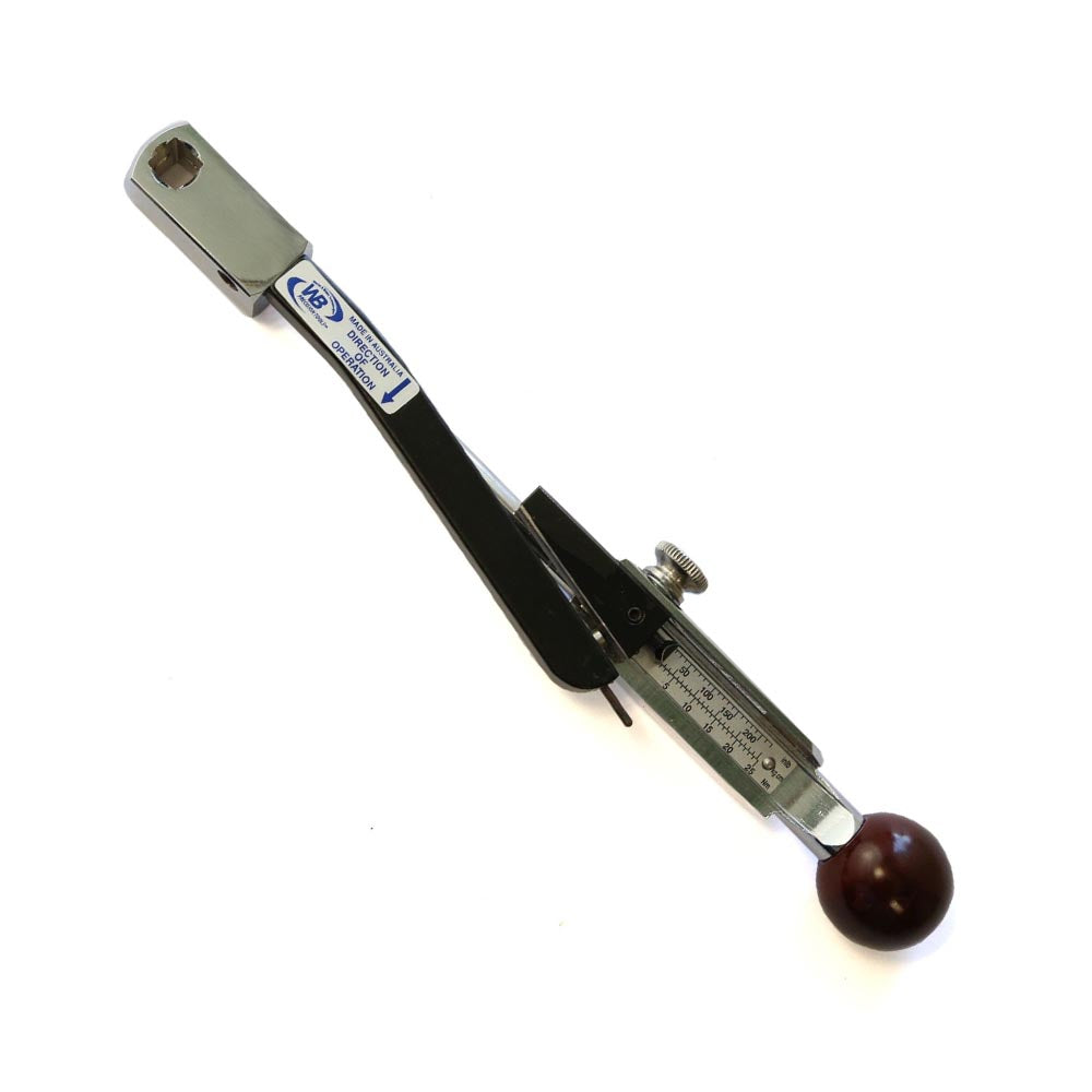 Warren & Brown W003 Deflecting Beam torque wrench 1/4" Square Drive 1-25Nm Dual-Signal