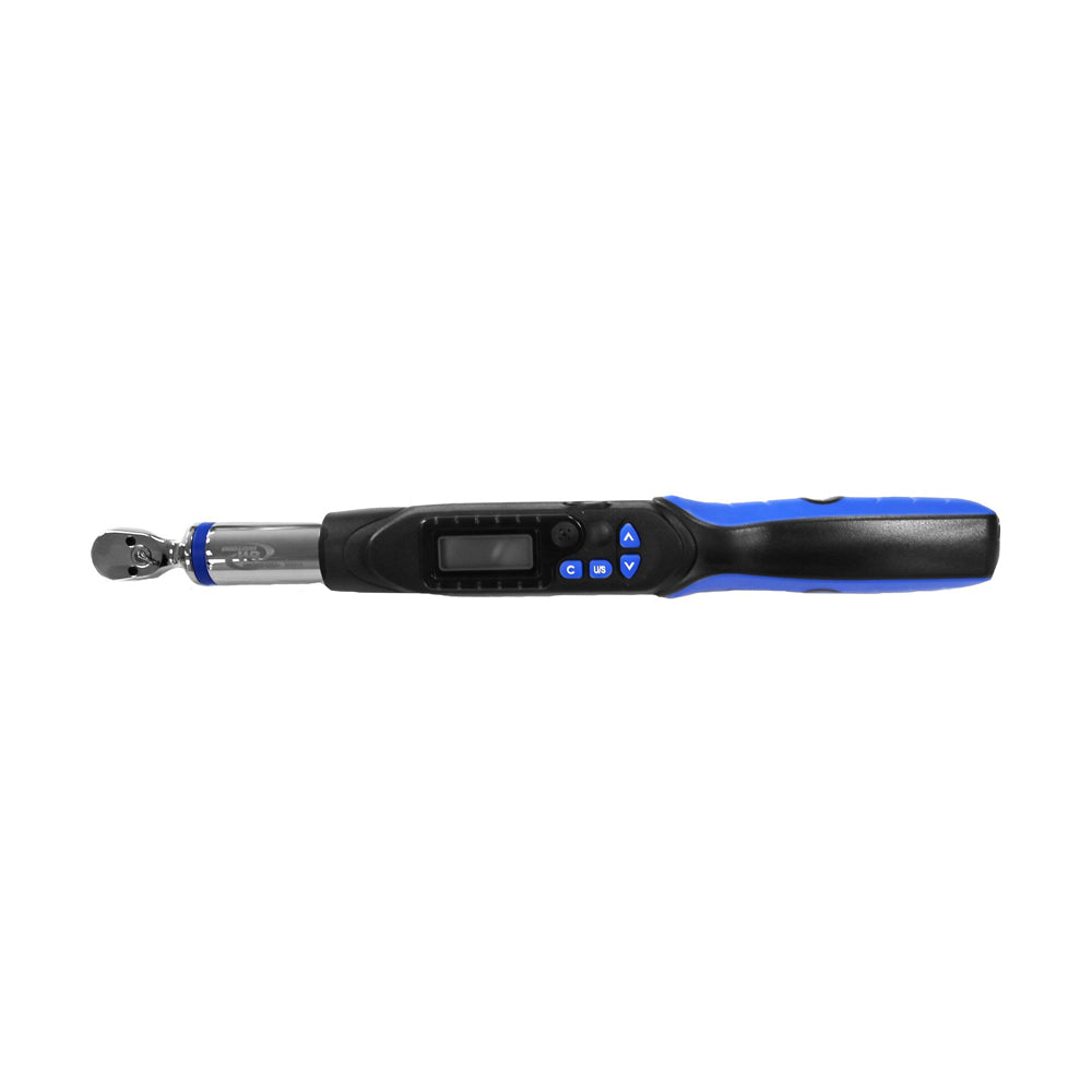 Warren & Brown W004 Digital Torque & Angle Wrench 1/4" Square Drive 1.5-30Nm Auto Tool 48cm