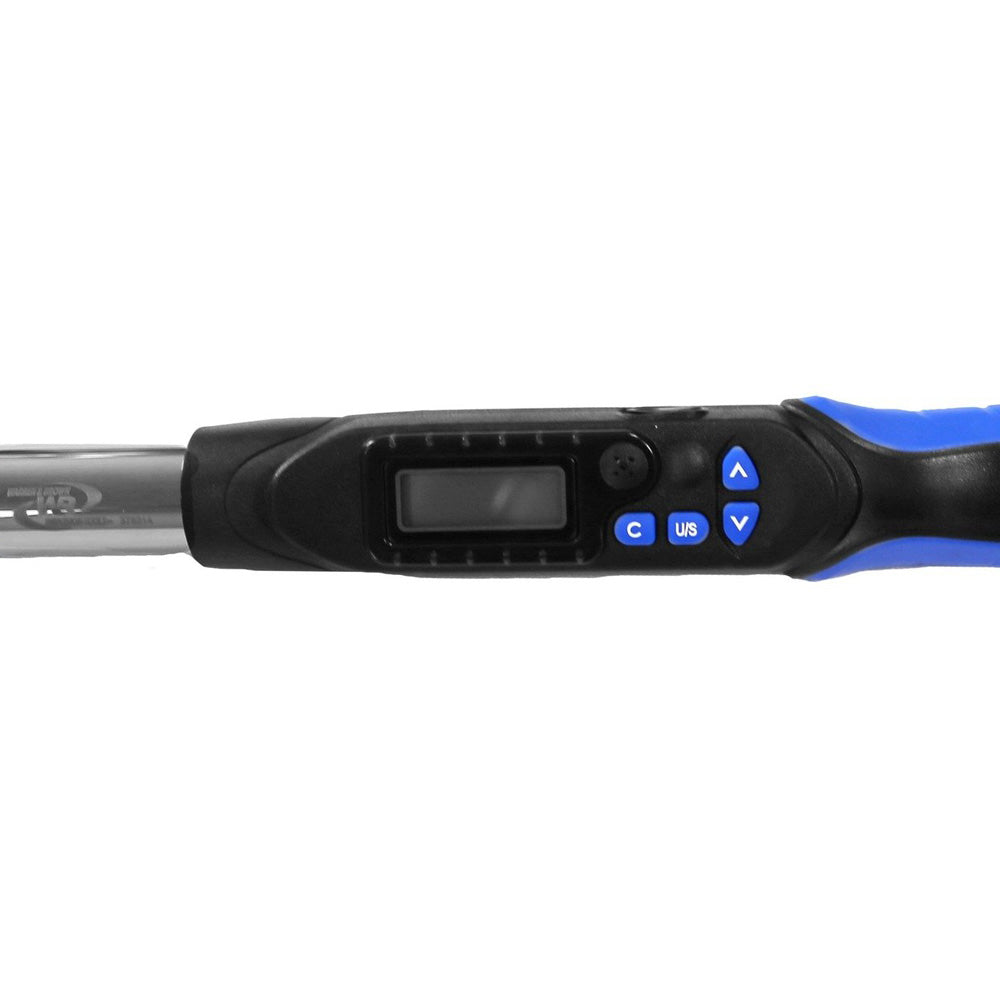 Warren & Brown W004 Digital Torque & Angle Wrench 3/8" Drive 5-99.5ft.lbs 6.8-135Nm Auto