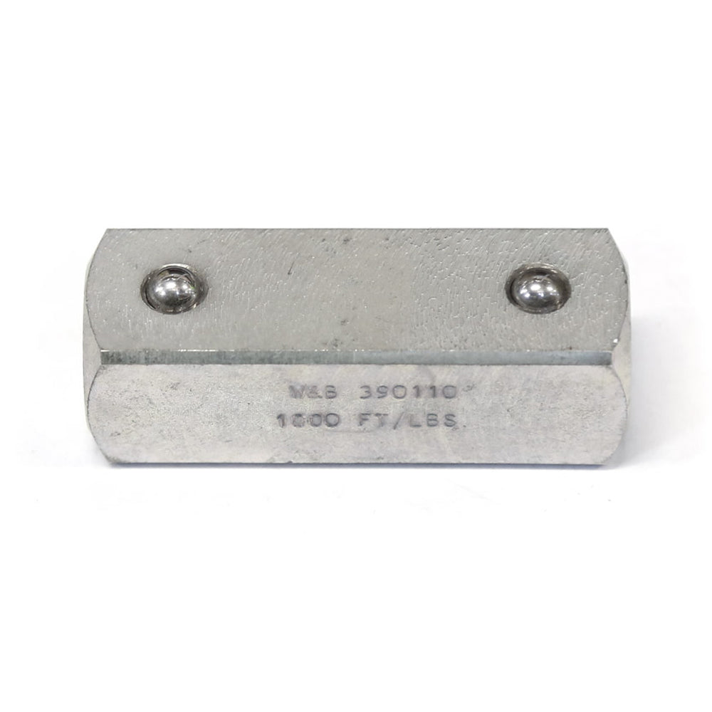 Warren & Brown W015 Deflecting Beam Torque Wrench Stepped Adaptors 1"To 1''-75mm Length