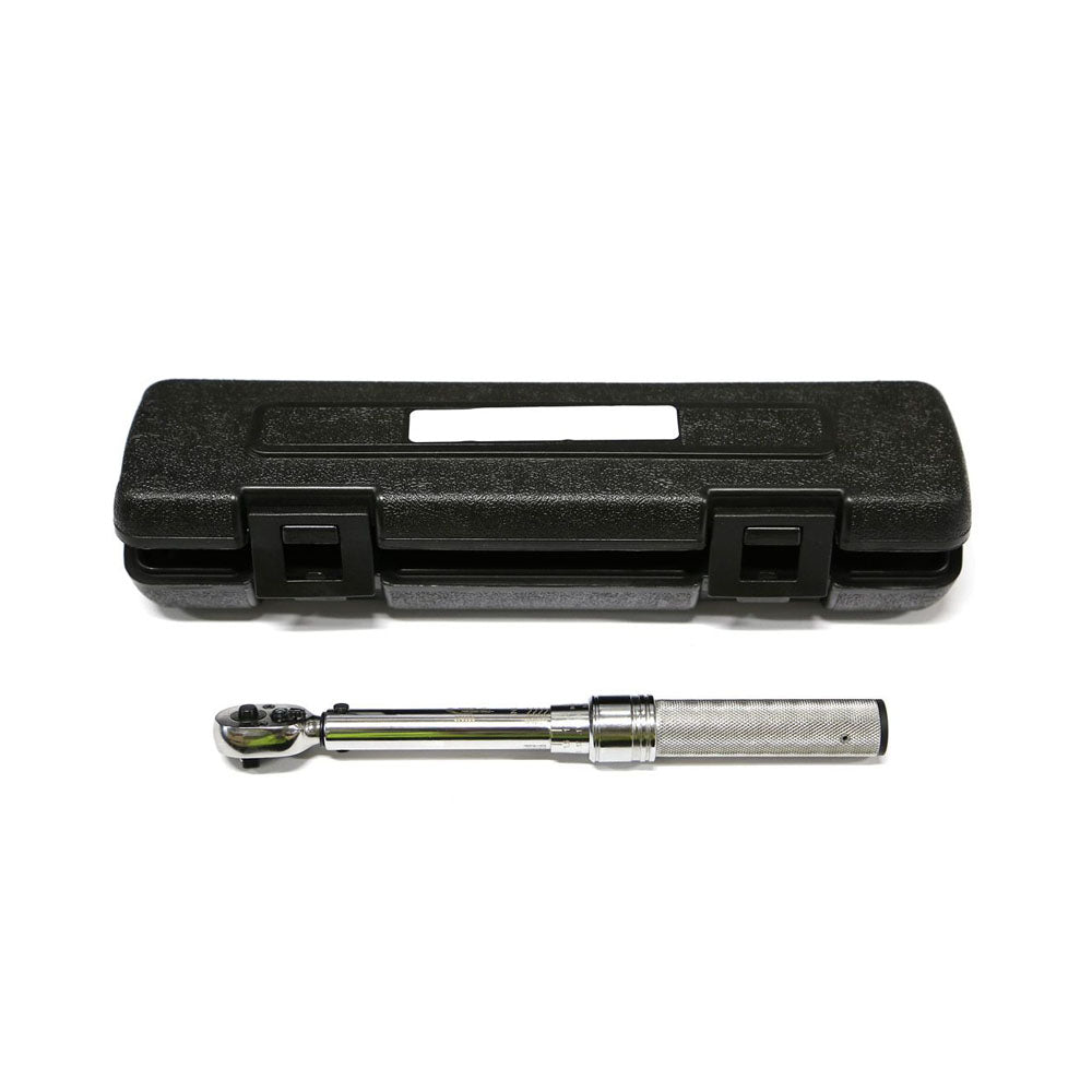 Warren & Brown Micrometer Adjustable Torque Wrench 1/4" Drive 14 - 54dNm