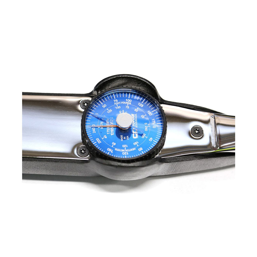 Warren & Brown Dial Torque Wrench 1/2" Drive 0 - 240Nm High Precision