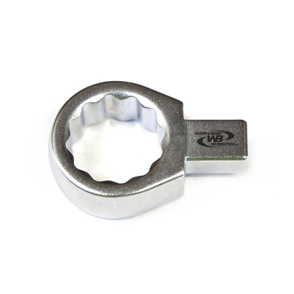 Warren & Brown 9x12mm Interchangeable Ring Head 22mm For Detachable Head Torque Wrench