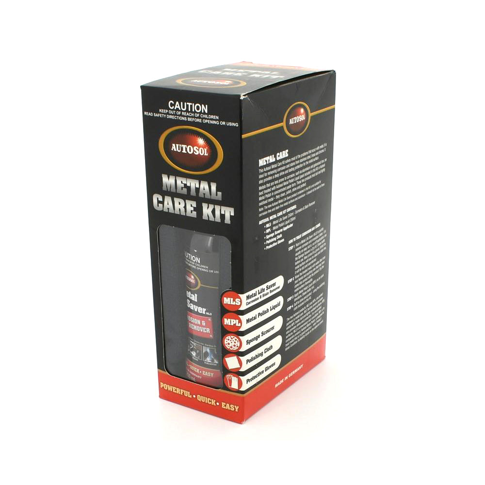 Autosol Metal Life Saver+Metal Polish Liquid Removes Blueing & Staining