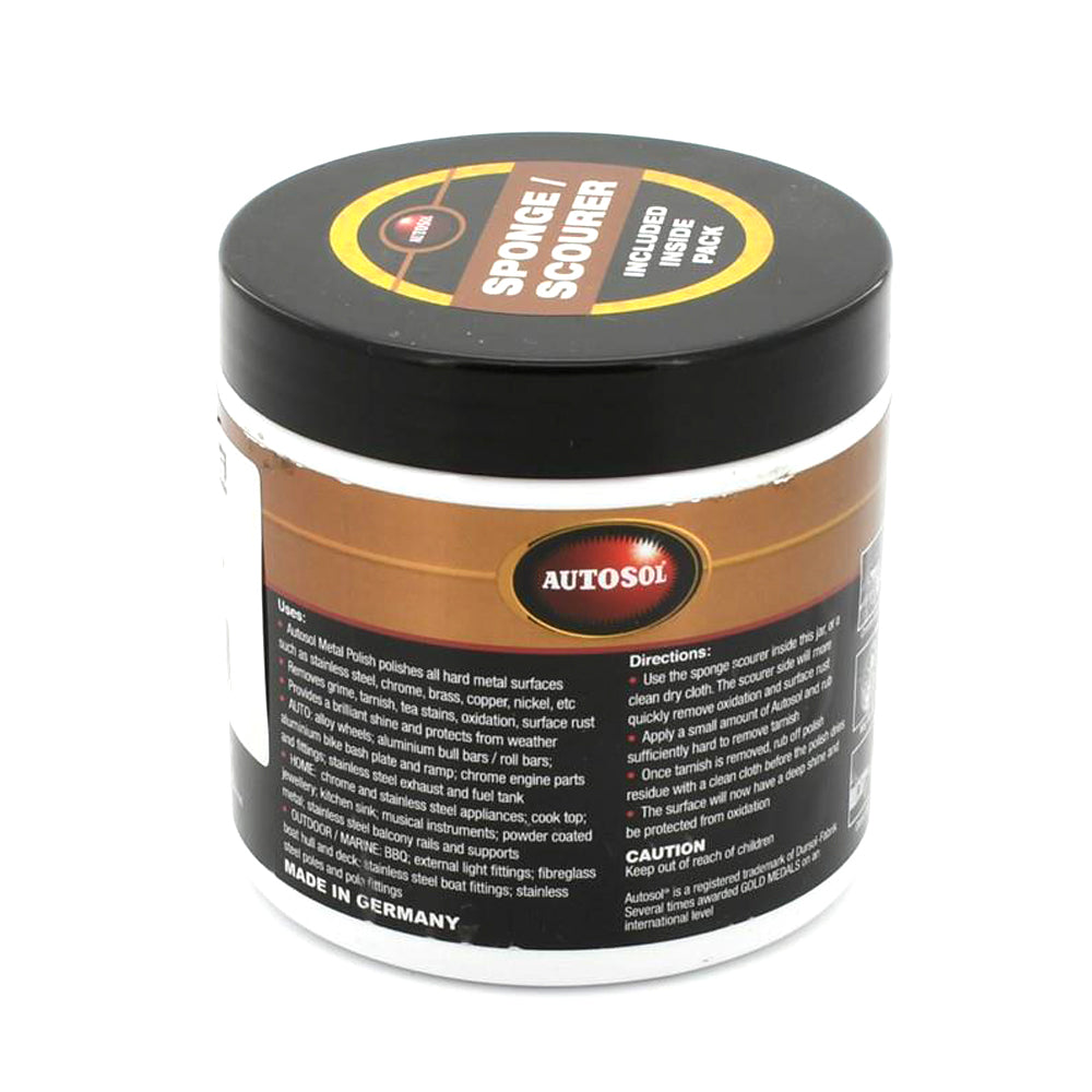 Autosol Metal Polish 350G For Chrome Copper Brass Car Bike Made In Germany