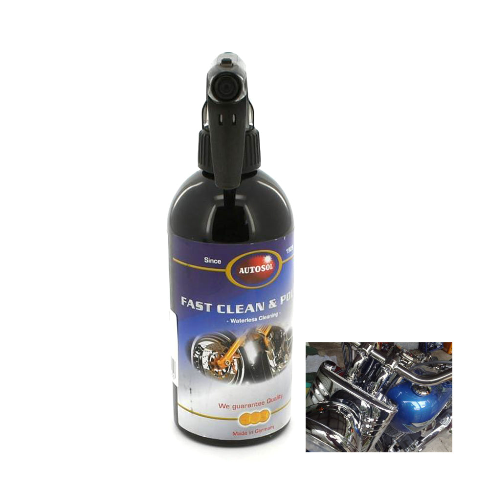 Autosol Fast Clean & Polish 500ml Motorcycle Car Bike Made In Germany