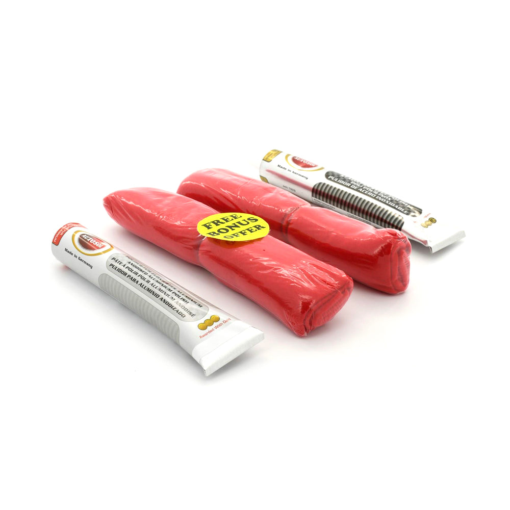 Autosol Steel Polish+Anodised Aluminium Polish 75ml Made In Germany