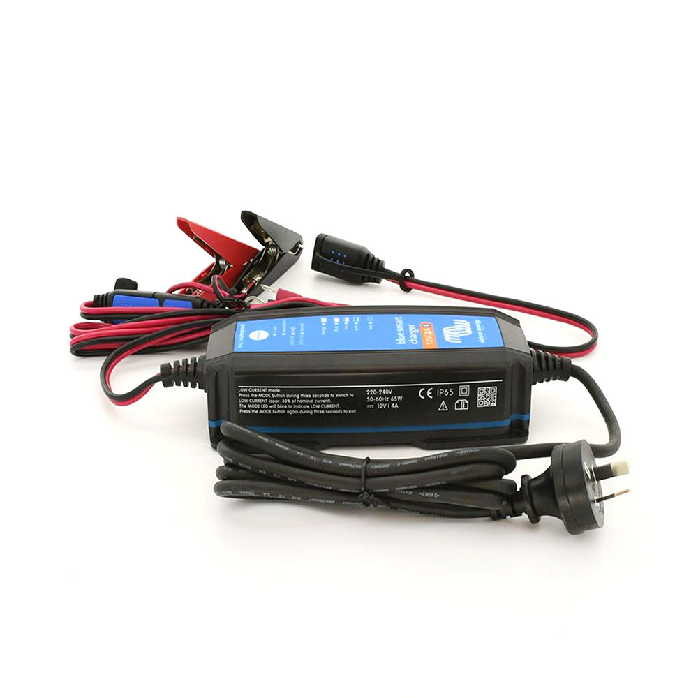Blue Smart 12V 4A Bluetooth Battery Charger App Control Durable Safe & Silent