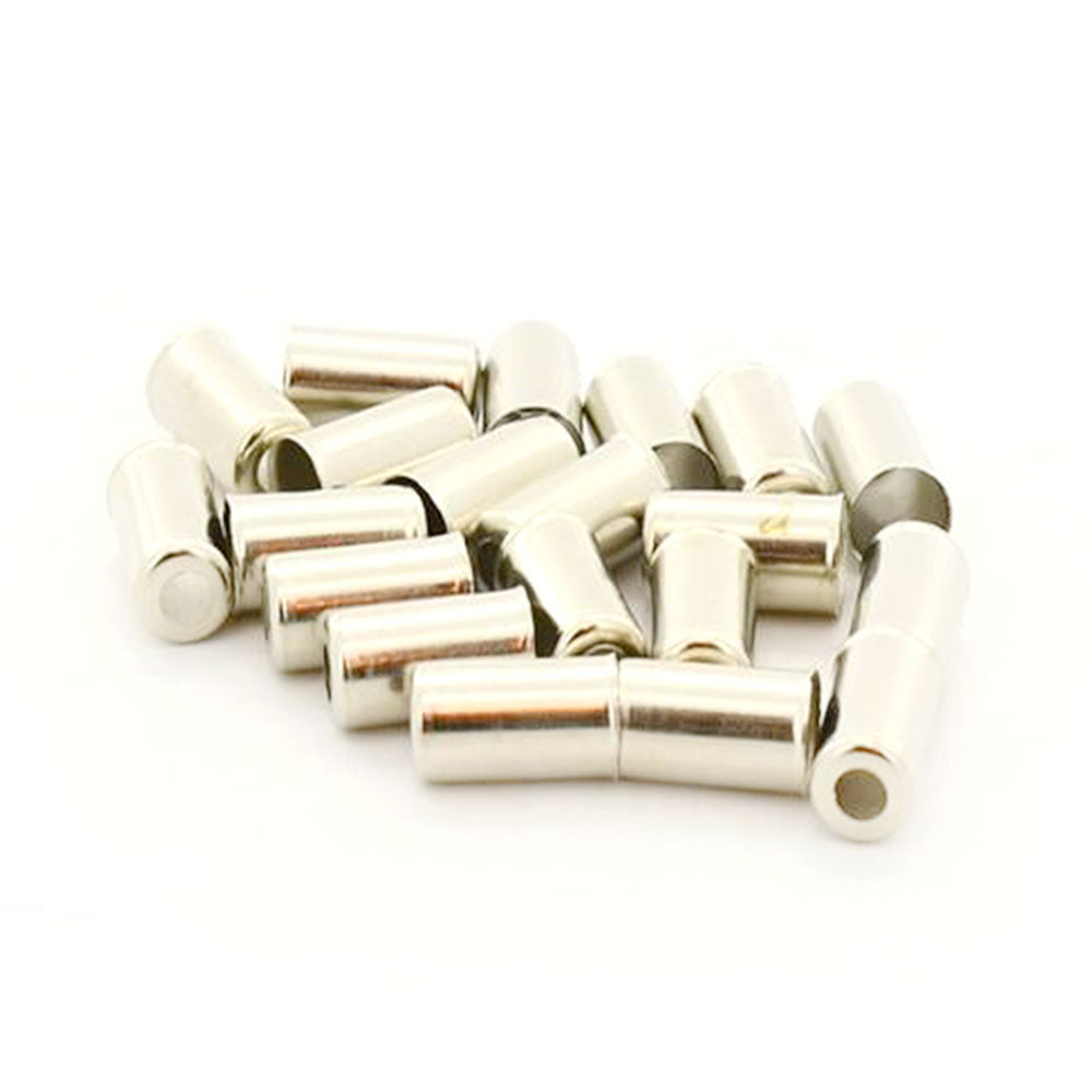 Motorcycle Universal Silver Durable Cable End Ferrules Suit 7mm Clutch