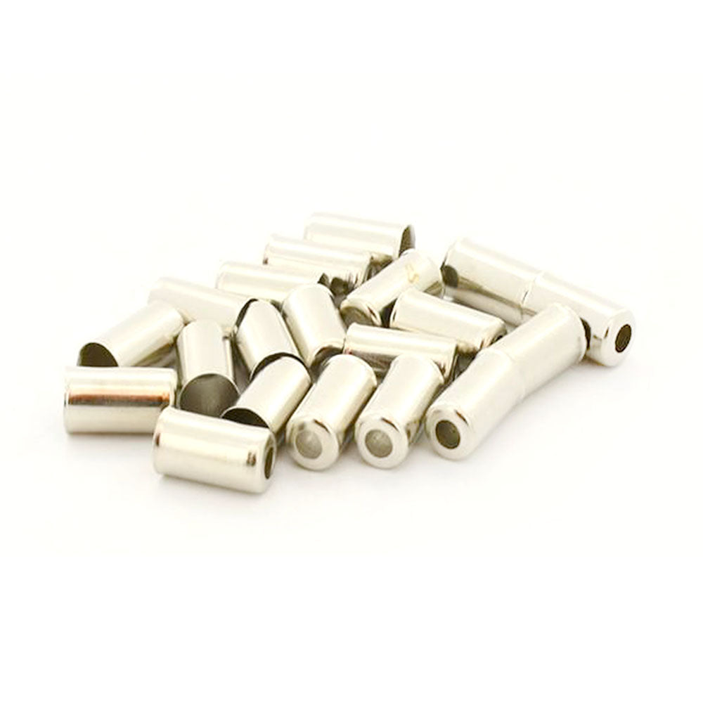 Motorcycle Universal Silver Durable Cable End Ferrules Suit 7mm Clutch