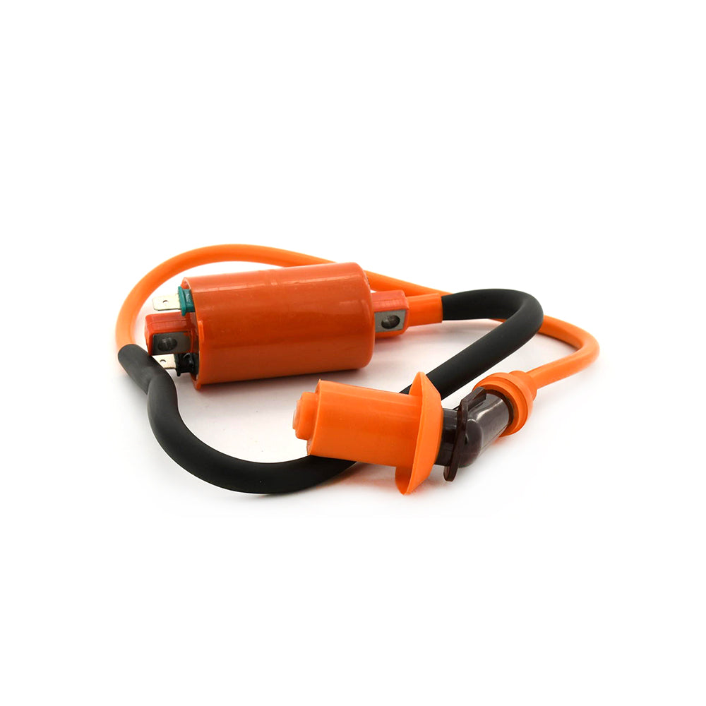 Motorcycle Ignition Coil 12V With Lead & Plug Cap Fit Aprilia Derbi Ducati Honda Kawasaki Suzuki Yamaha