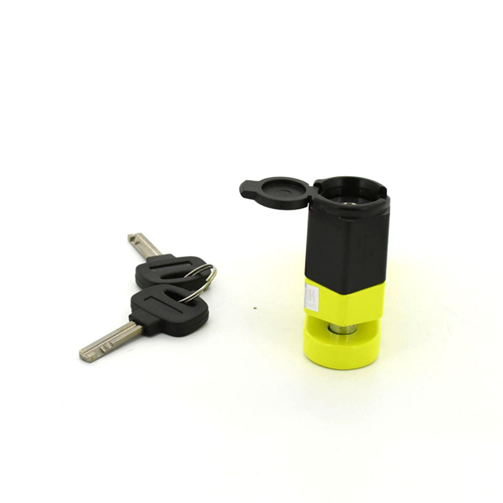 Universal Motorcycle Security Brake Disc Large Size Wheel Lock 10mm Pin 2 Keys