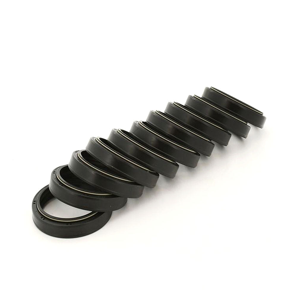 10Pcs Motorcycle Fork Oil Seal For Honda CR125R CR250R Kawasaki KX125 Suzuki Yamaha Kayaba Showa etc.