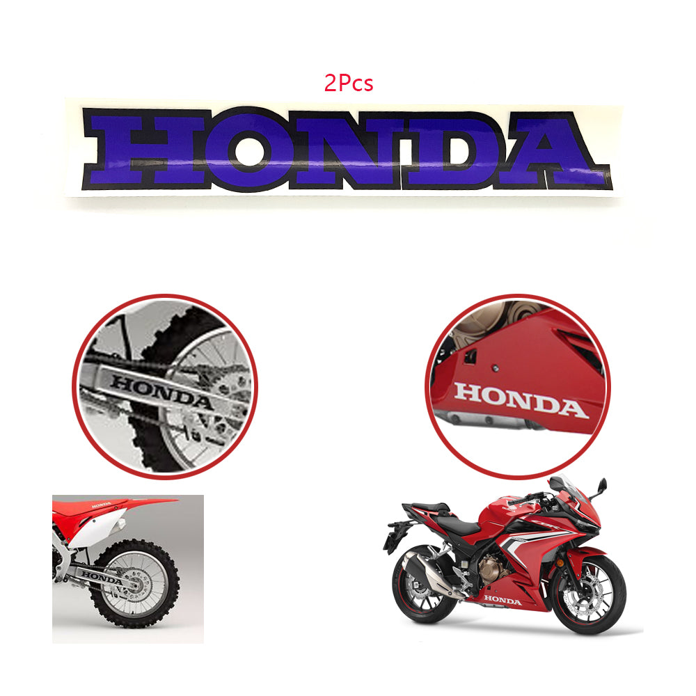 Pair For Honda Purple Swingarm Sticker Motorbike Dirt Bike Sticker Decals Au Stock