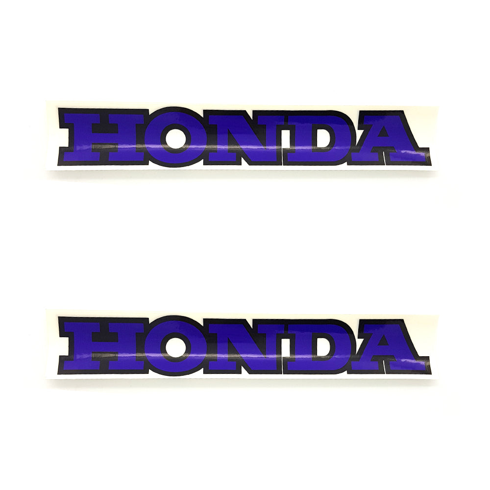 Pair For Honda Purple Swingarm Sticker Motorbike Dirt Bike Sticker Decals Au Stock