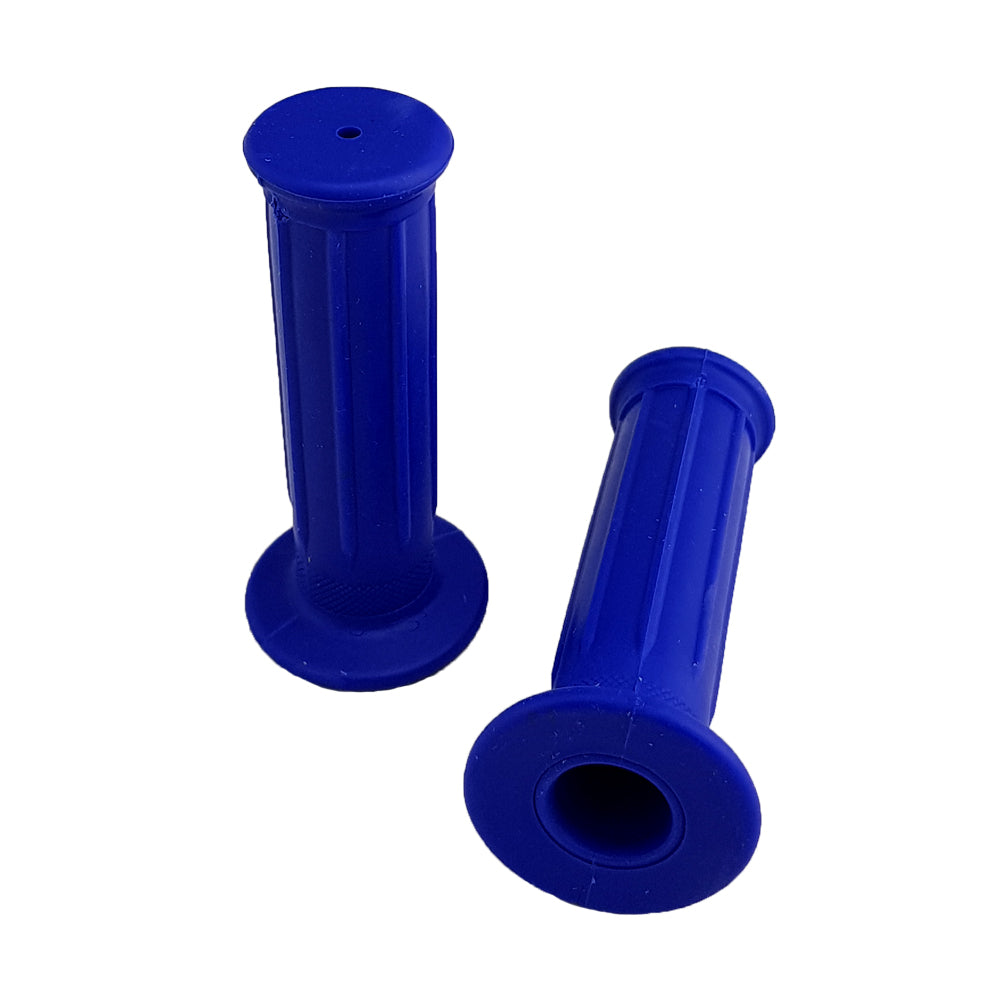 Blue Motorcycle R/L Hand Grips Fit Honda QR50-All Models Yamaha TTR50-All Models Suzuki R50-All Models