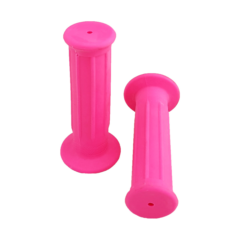 Pink Motorcycle R/L Hand Grips Fit Yamaha PW50 TTR50 Honda QR50 Suzuki JR50 All Models