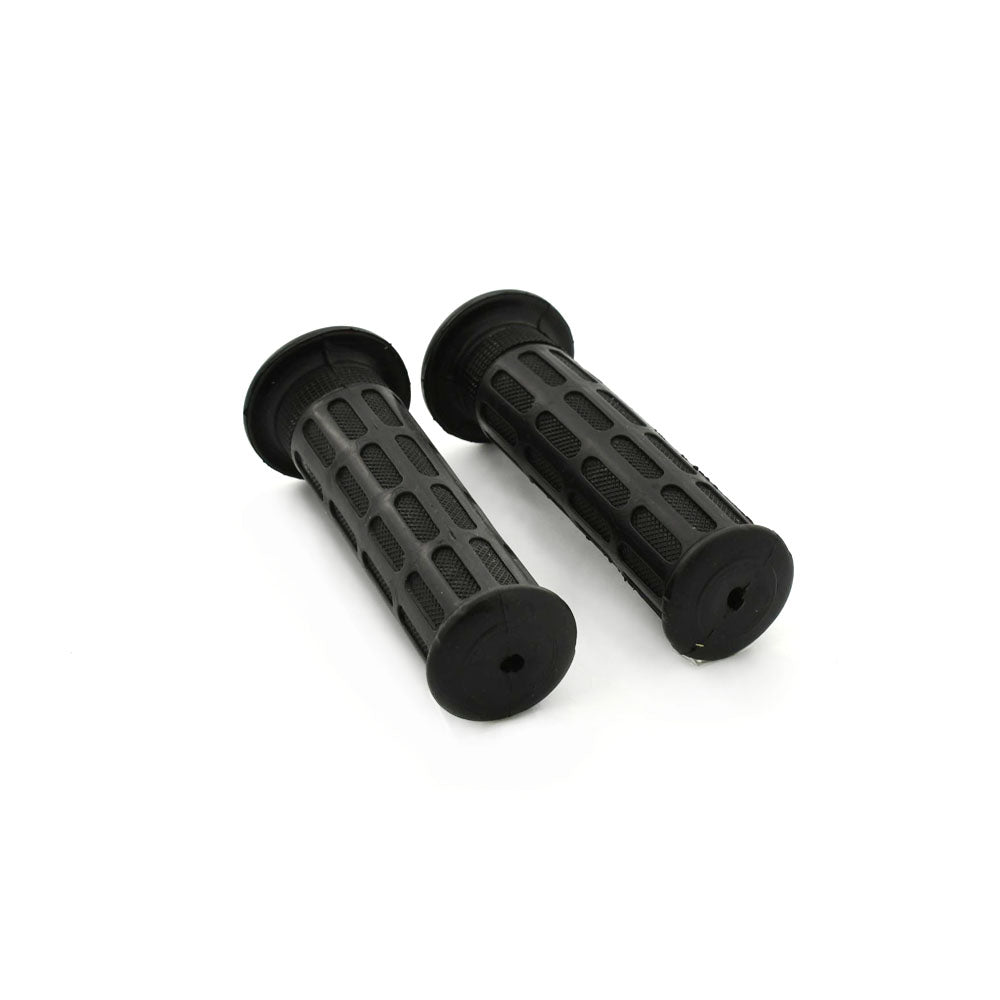 Pair 130mm Long Black ATV Grips Honda Style Fit Honda ATV TRX250TE TRX250TM AC TRX420FA AC