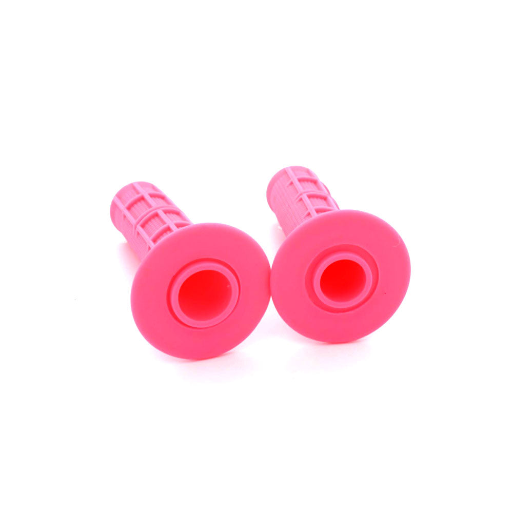 Pair Mx Style Hand Grip Pink Fit Honda CRF50F Yamaha TTR50E Suzuki RM125 RM250 Models Kawasaki KLX250 KLX300 Models